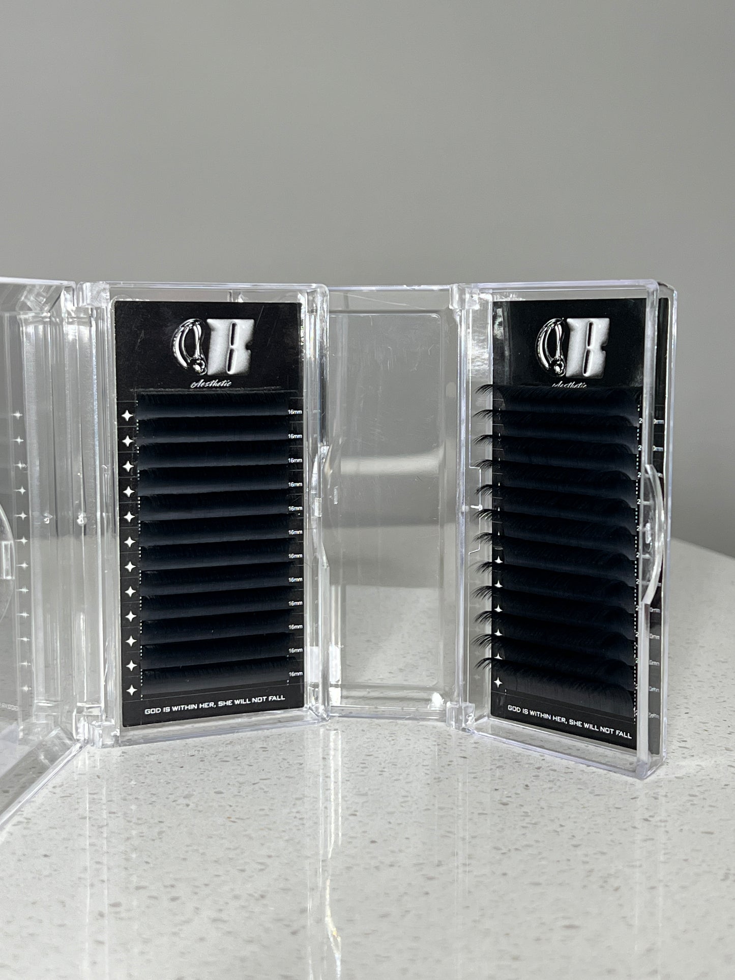 Matte Black Velvet — Lash Trays CC Curl